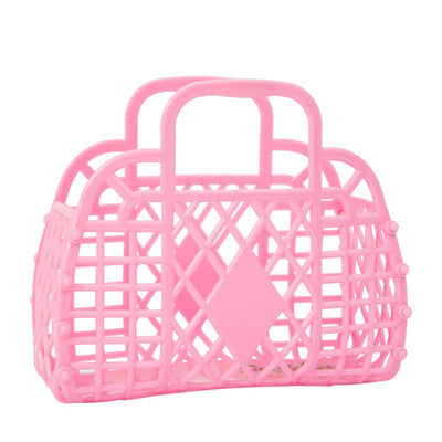 Retro Basket (Mini) Bubblegum Pink