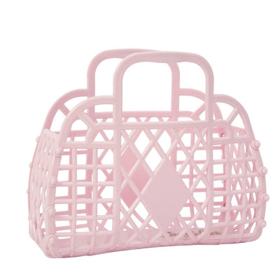 Retro Basket (Mini) Pink