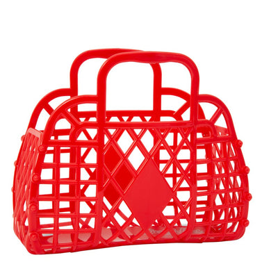 Retro Basket (Mini) Red