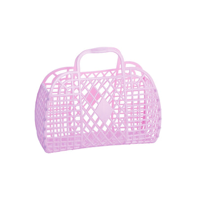 Retro Basket (Small) Lilac
