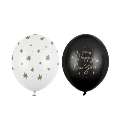 Happy New Year Balloons Set of 2