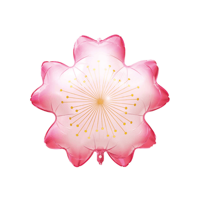 Cherry Blossom Foil Balloon Pink