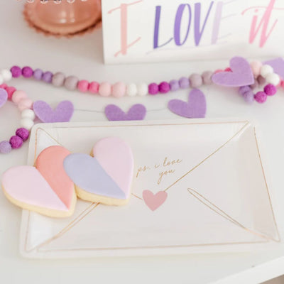 Love Notes Plates Set of 8