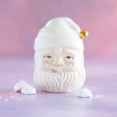 Papa Noel Ceramic Cookie Jar