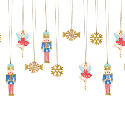 Gift tags Nutcracker Set of 12