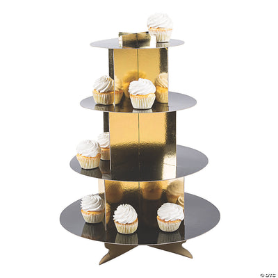 Black & Gold Cupcake Stand