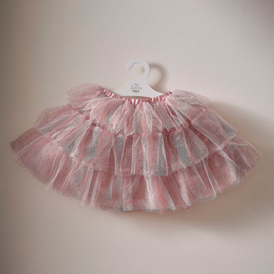 Blush & Silver Tiered Tutu