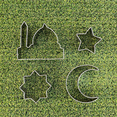 Eid Mubarak Cookie Cutters Set of 4